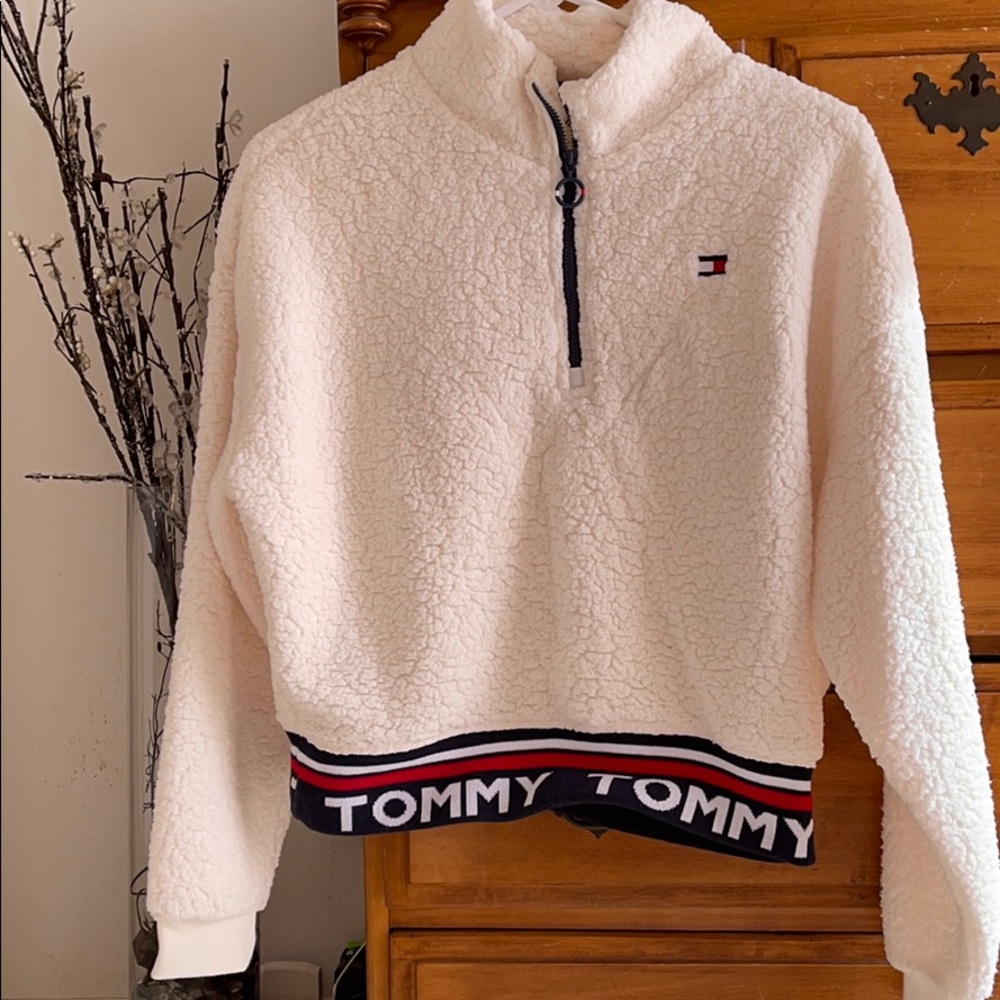 White Tommy Hilfiger Sweater
